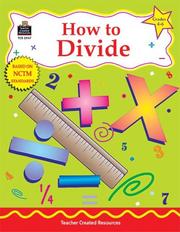 Cover of: How to Divide, Grades 4-6 | ROBERT SMITH