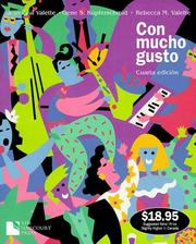 Cover of: Con mucho gusto by Jean-Paul Valette