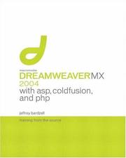 Cover of: Macromedia Dreamweaver MX 2004: with ASP, ColdFusion and PHP