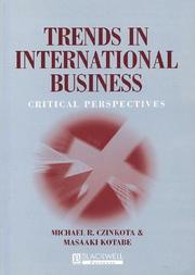Cover of: Trends in International Business | Masaaki Kotabe