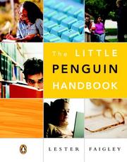 Cover of: The little Penguin handbook by Lester Faigley