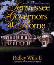 Cover of: Tennessee governors at home by Ridley Wills