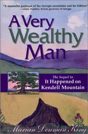 Cover of: A very wealthy man by Marian Denman King