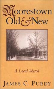 Cover of: Moorestown old & new: a local sketch