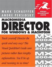 Cover of: Macromedia Director MX 2004 for Windows & Macintosh (Visual QuickStart Guide)
