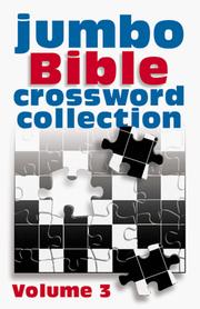 Cover of: Jumbo Puzzle Book Crossword Collection (Jumbo Bible Puzzle Book)
