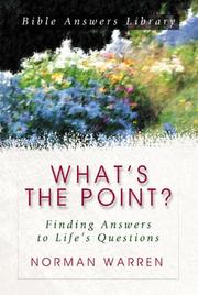 Cover of: What's the Point? by Norman Warren