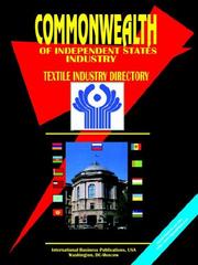 Cover of: Commonwealth of Independent States (Cis) Textile Industry Directory