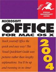 Cover of: Microsoft Office 2004 for Mac OS X by Steven A. Schwartz