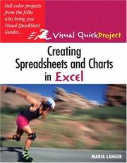 Cover of: Creating Spreadsheets and Charts In Excel by Maria Langer