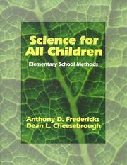 Cover of: Science for All Children: Elementary School Methods