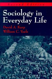 Cover of: Sociology in Everyday Life
