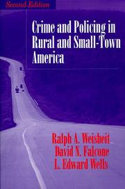 Cover of: Crime and policing in rural and small-town America