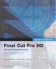 Cover of: Final Cut Pro HD: [editing professional video]