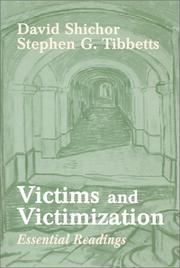 Cover of: Victims and victimization
