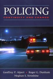 Cover of: Policing: Continuity and Change