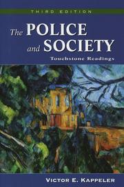 Cover of: The Police and Society: Touchstone Readings