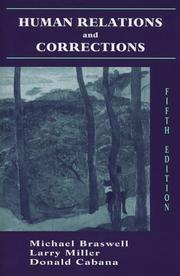 Cover of: Human Relations and Corrections