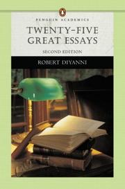 Cover of: Twenty-five great essays