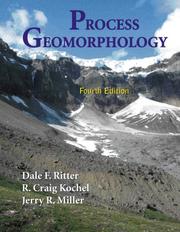 Cover of: Process Geomorphology