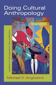 Cover of: Doing Cultural Anthropology: Projects for Ethnographic Data Collection