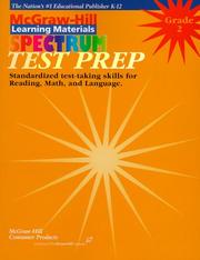 Cover of: Spectrum Test Prep: Grade 2 : Tesp Preparation for Rading Language Math (Spectrum Series)