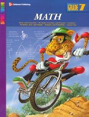 Front cover of Spectrum Math, Grade 7 by School Specialty Publishing