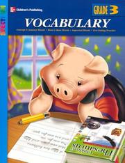 Cover of: Spectrum Vocabulary, Grade 3