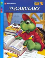 Cover of: Spectrum Vocabulary, Grade 5