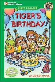 Cover of: Tiger's birthday by Mercer Mayer