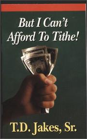 Cover of: But I Cant Afford To Tithe