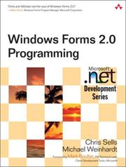 Cover of: Windows Forms 2.0 Programming (2nd Edition) (Microsoft .NET Development Series)