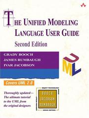 Cover of: Unified Modeling Language User Guide, The (2nd Edition) (The Addison-Wesley Object Technology Series)