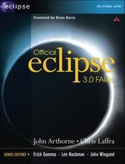 Cover of: Official Eclipse 3.0 FAQs (The Eclipse Series)