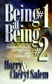Cover of: Being #1 at being #2 by Harry Salem