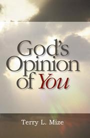 Cover of: God's Opinion Of You by Terry Mize