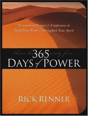 Cover of: 365 Days of Power | Rick Renner
