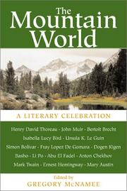 Cover of: The Mountain World: A Literary Celebration
