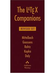 The LaTeX companions by Goosens, Frank Mittelbach, Michel Goossens, Sebastian Rahtz, Helmut Kopka, Patrick W. Daly