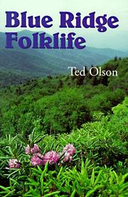 Cover of: Blue Ridge folklife by Olson, Ted.