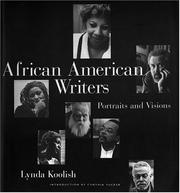 Cover of: African American writers: portraits and visions