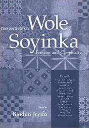 Cover of: Perspectives on Wole Soyinka by edited by Biodun Jeyifo.