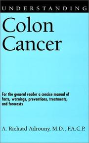 Cover of: Understanding Colon Cancer