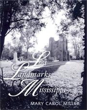 Cover of: Lost Landmarks of Mississippi