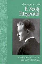 Cover of: Conversations with F. Scott Fitzgerald by F. Scott Fitzgerald