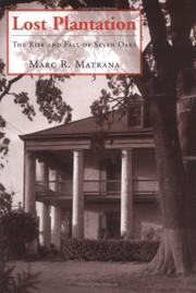 Cover of: Lost Plantation by Marc R. Matrana