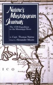 Nairne's Muskhogean journals by Thomas Nairne