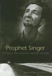 Cover of: Prophet Singer by Mark Allan Jackson