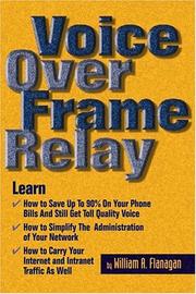 Cover of: Voice Over Frame Relay
