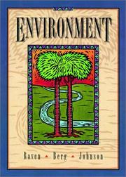 Cover of: Environment by Peter H. Raven